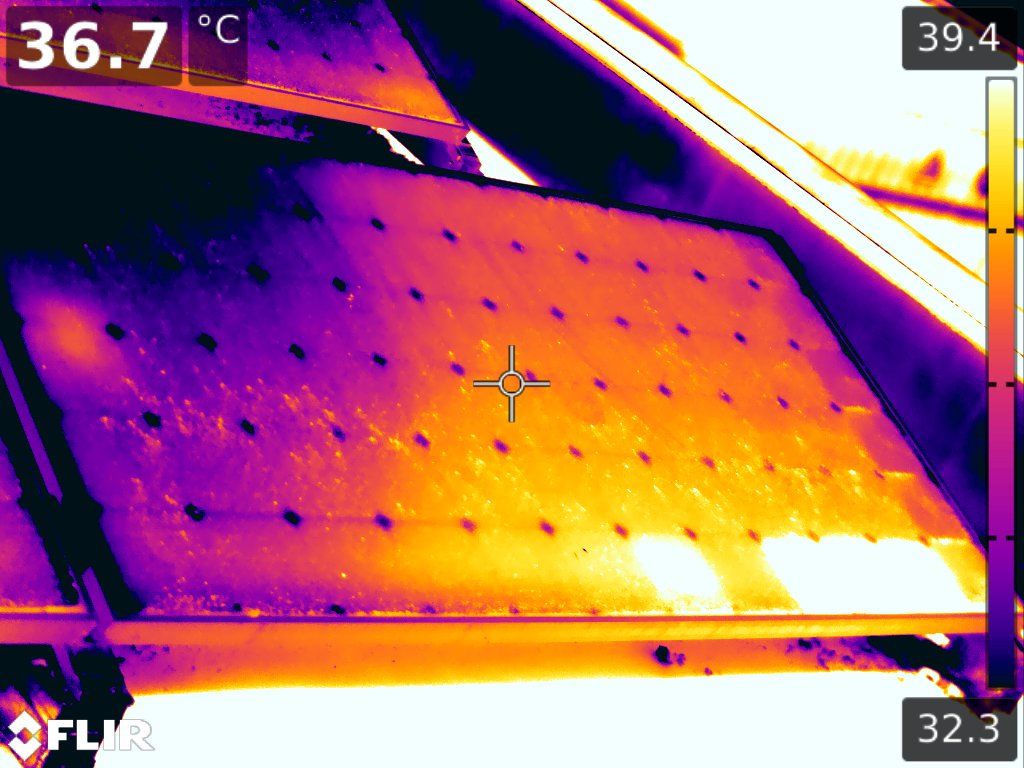 Zonnepanelen inspecteren met FLIR warmtebeeldcamera