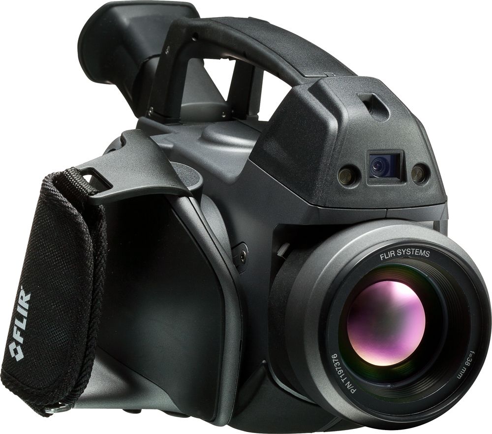 FLIR GF304 gasdetectiecamera voor detecteren van gaslekken
