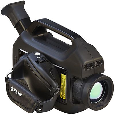 FLIR GF620 gasdetectiecamera voor detecteren van gaslekken