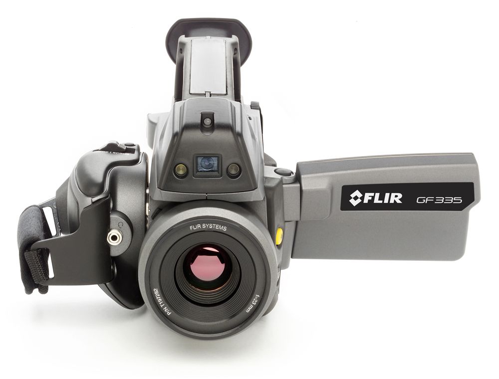 FLIR GF335 gasdetectiecamera voor detecteren van gaslekken